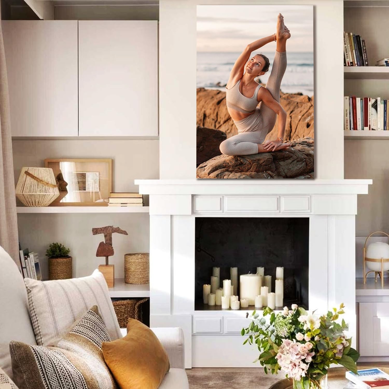 Personalized Custom Canvas Poster 24x36 Inches – Upload Your Photo For Wall Art, Made In USA