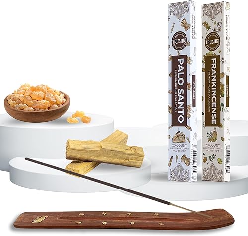 Vista 317 de Trumiri Incense Sticks - Combo Pack of 40 Insence-Sticks - 20 Rose + 20 Lavender - Insenses - Insents - Incents - Inscense - Incence - Incienso