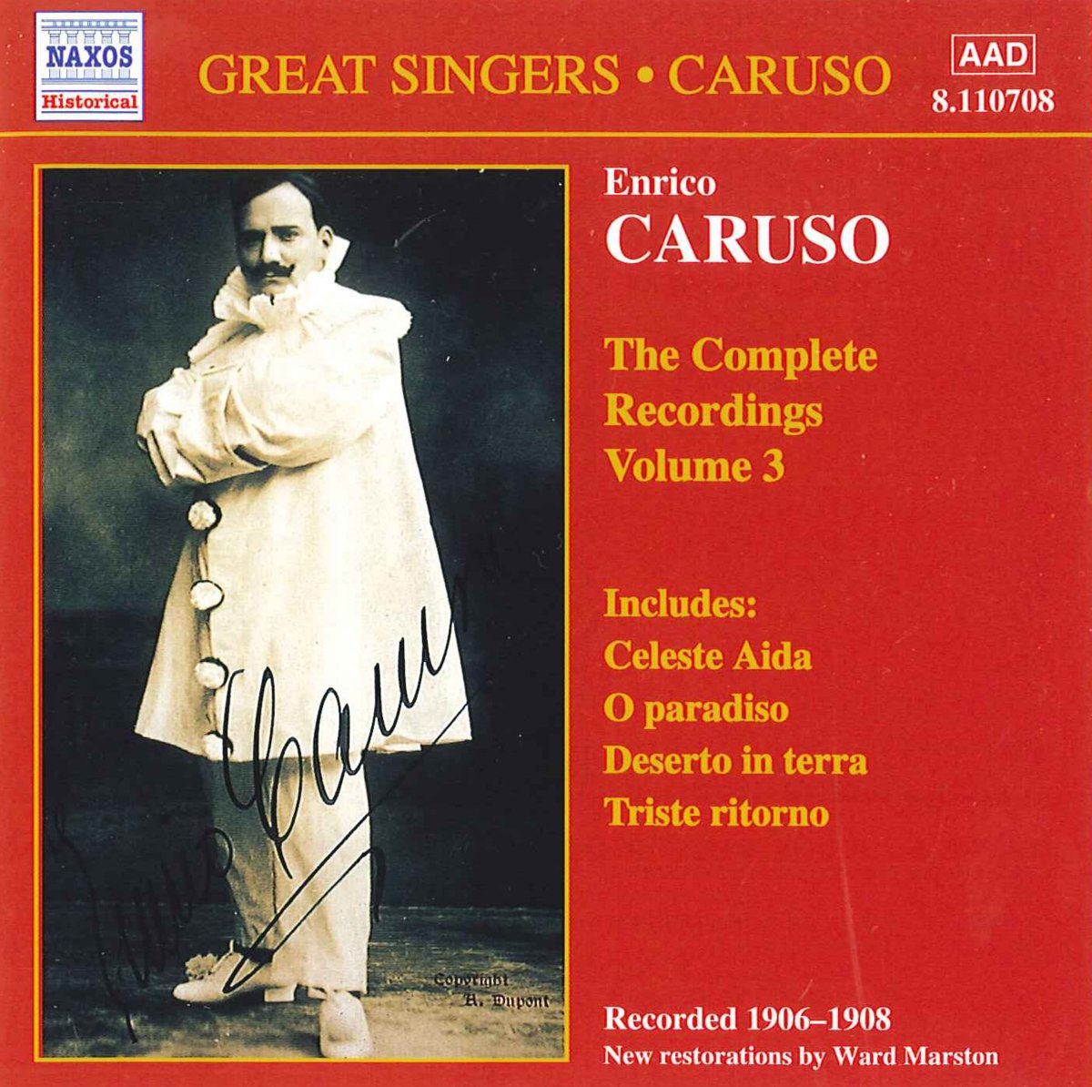 Enrico Caruso - Complete Recordings, Vol.3