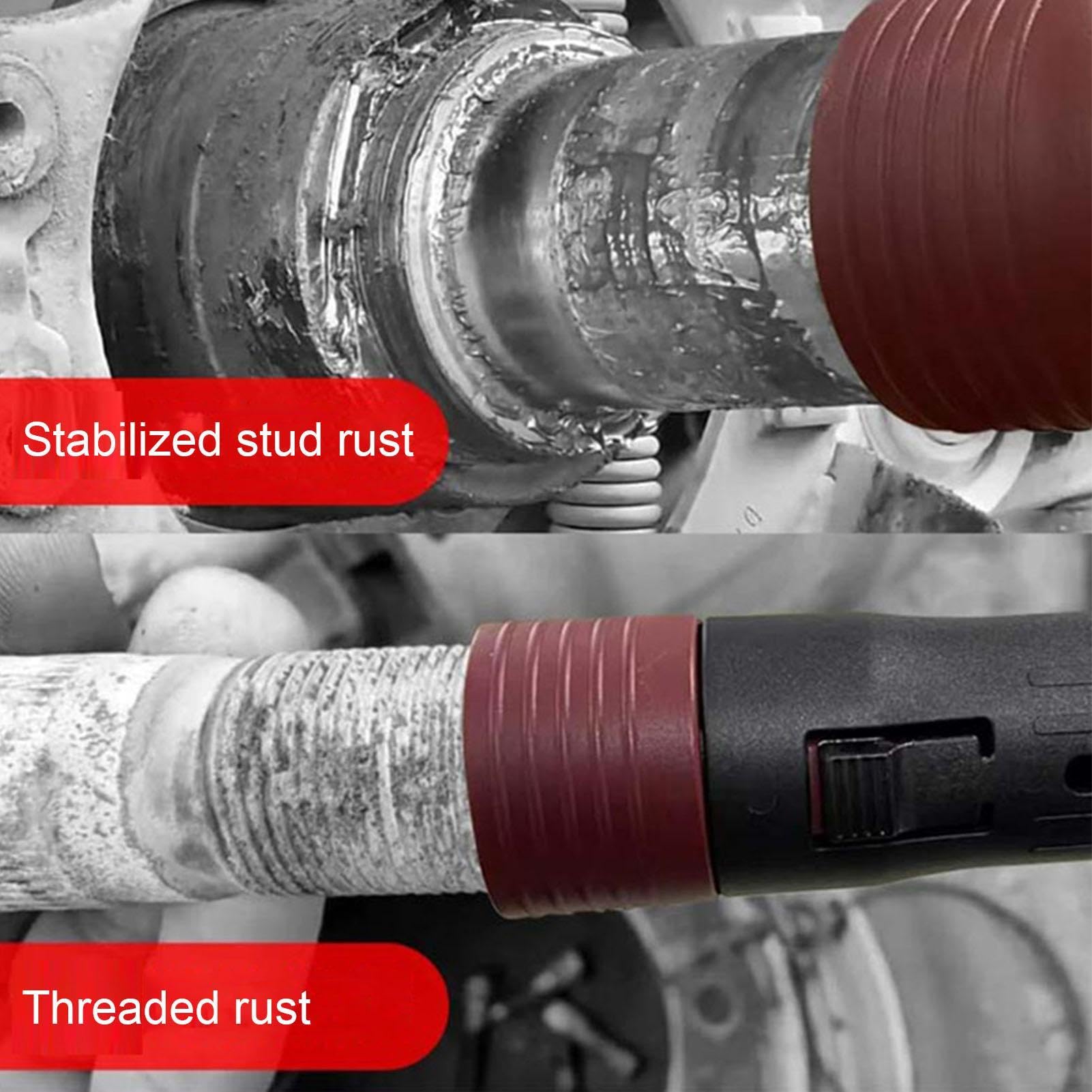 Radnaben-Reinigungsset Rostentfernungs- und Fahrzeug-Detailing-Werkzeug