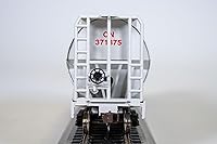 Vista 4 de Bachmann Trenes - Tolva de grano cilíndrica canadiense de 4 bahías - CN Environmental - Escala HO, gris, 8