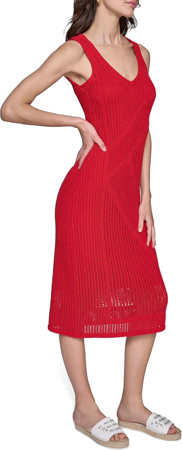 Karl Lagerfeld Womens Casual Bright Summer Dress - Image 3