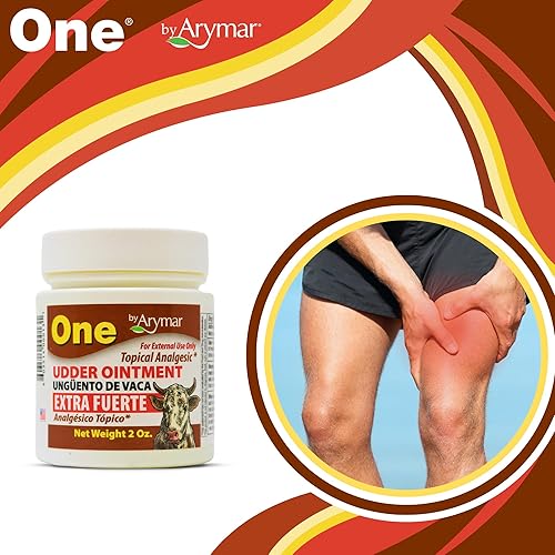 Miniatura 4 de Arymar Udder Ungüento (Ugento De Vaca) - Crema analgésica tópica para alivio muscular y articular 2 onzas (paquete de 3)
