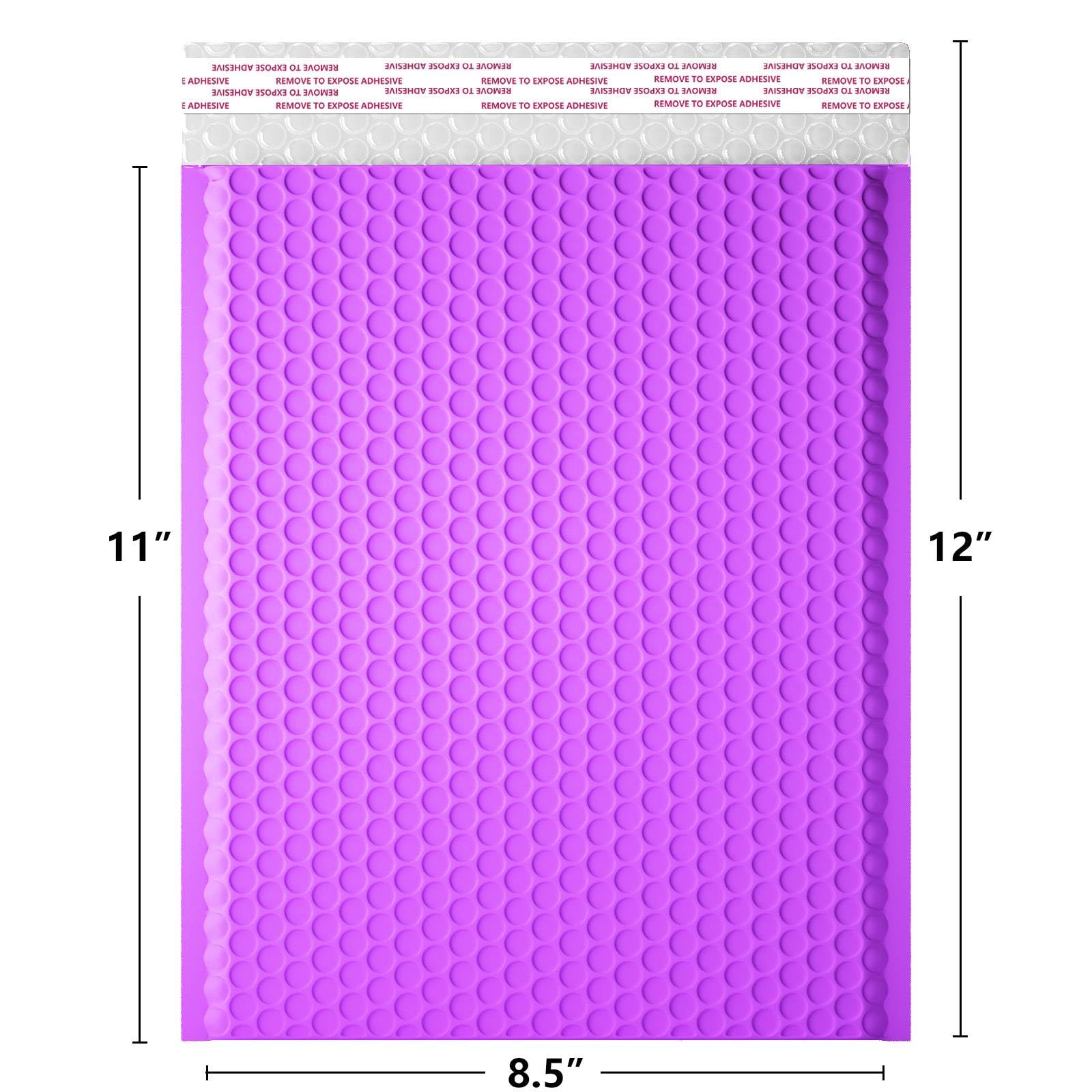 Lot de 40 enveloppes à bulles Violet 21,6 x 30,5 cm