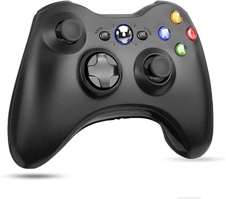 Prodico Xbox 360 Wireless Controller 2 Pack, 2.4G Wireless Controller for Xbox 360 & Slim PC Windows 7