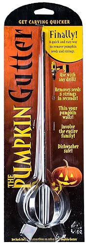 Dakota Products PG001 Pumpkin Gutter & Carving Tool,Silver