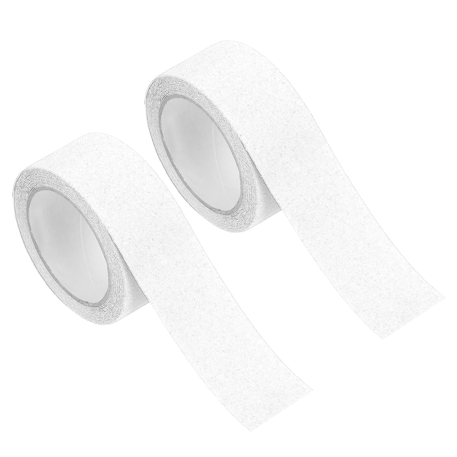 PATIKIL 2Pcs Frosted Non-slip Tape - 16.4 ft x 2 Inch, Heavy Duty Anti Slip Grip Safety Non Skid Tread Stair Cases Tape High Adhesion & Waterproof, Suit for - Outdoor/Stairs, White