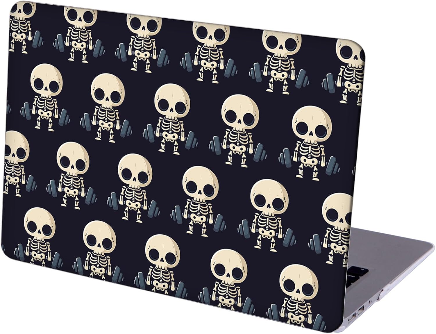 Compatible with MacBook Neo 13-inch, Hard Shell Case with Keyboard Cover and Screen Protector (A3404 A18 Pro chip, 2026 Release) - Skulls MD8545