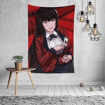 Amazon.co.jp: 賭ケグルイ 蛇喰夢子 早乙女芽亜里 タペストリー