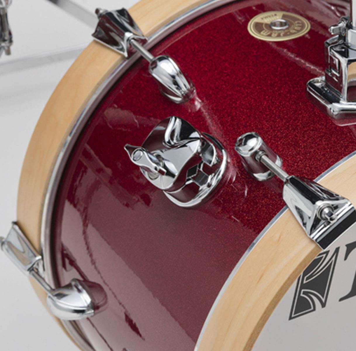 Tama Club Jam Flyer Kit 4 piezas Shell Pack, Candy Apple Mist