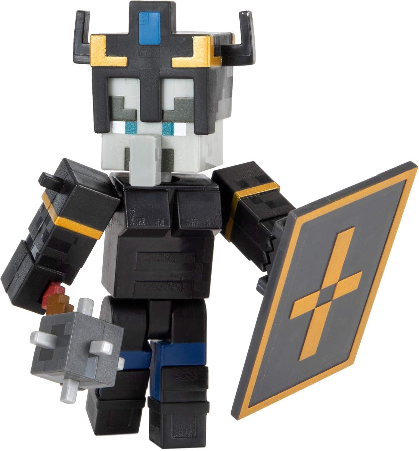 Minecraft Dungeons 3.25-in Collectible Illager Battle Figure and Accessories, Based on Video Game, Imaginative Story Play Gift for Boys and Girls Age 6 and Older