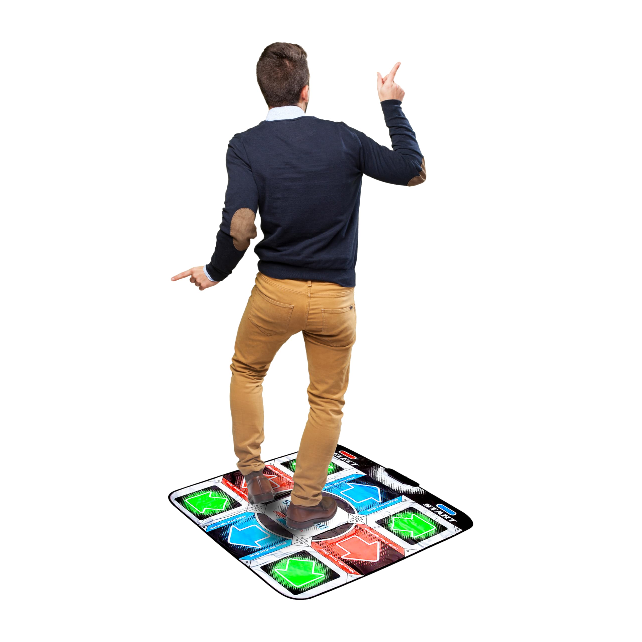 #winning 1 reproductor HDMI USB Dance Mat con 110 pistas y 9 juegos retro de 32 bits