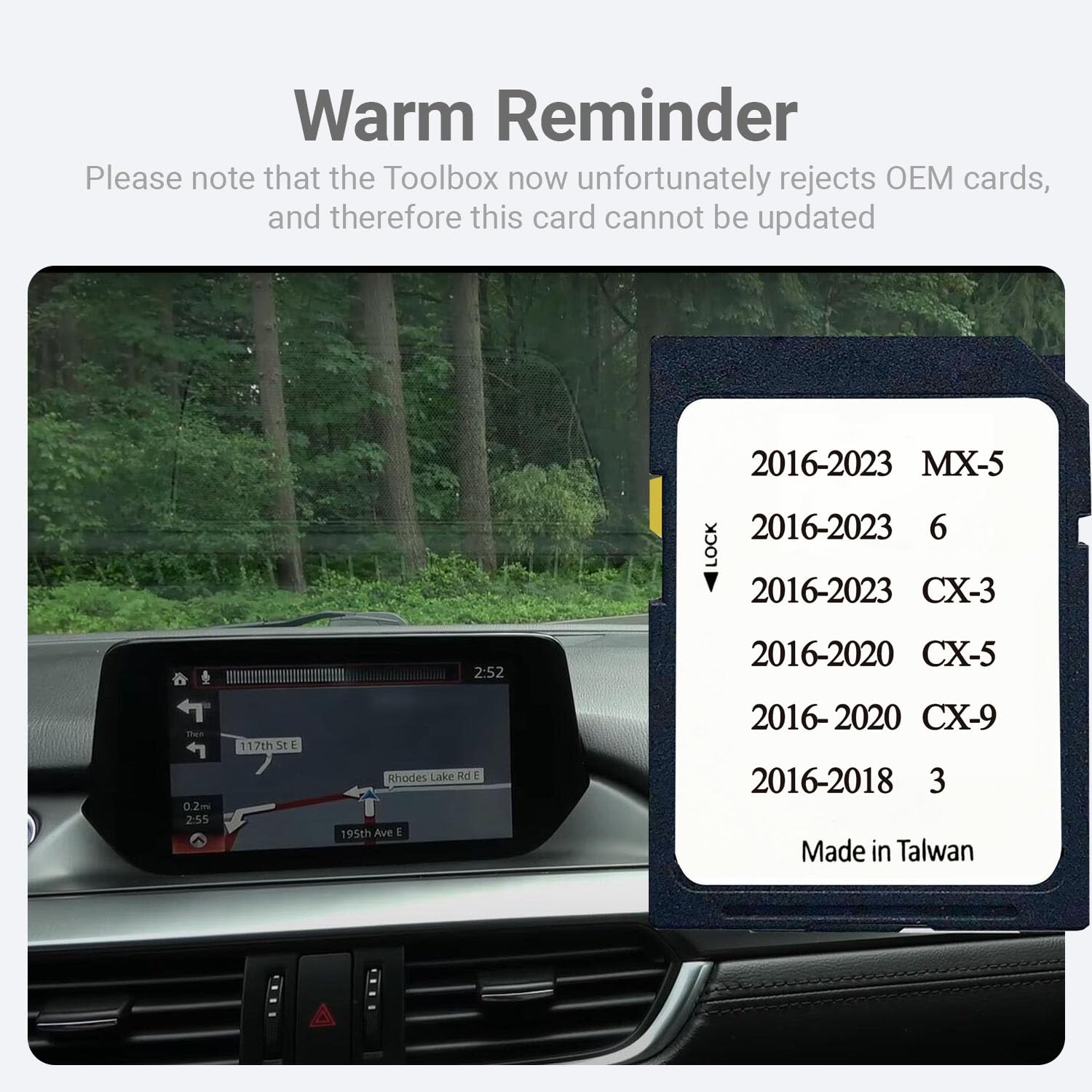 Amazon.com: Latest GPS Navigation SD Card BHP166EZ1T for 3 6 CX-3