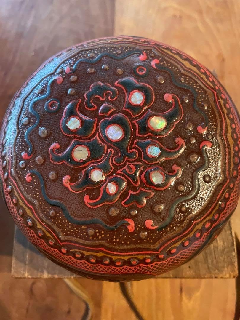 唐物　菓子器　漆器　時代物　蓋物　螺鈿 唐物 菓子器 漆器 時代物 蓋物 螺鈿 唐文螺鈿菓子取 文化遺産オンライン