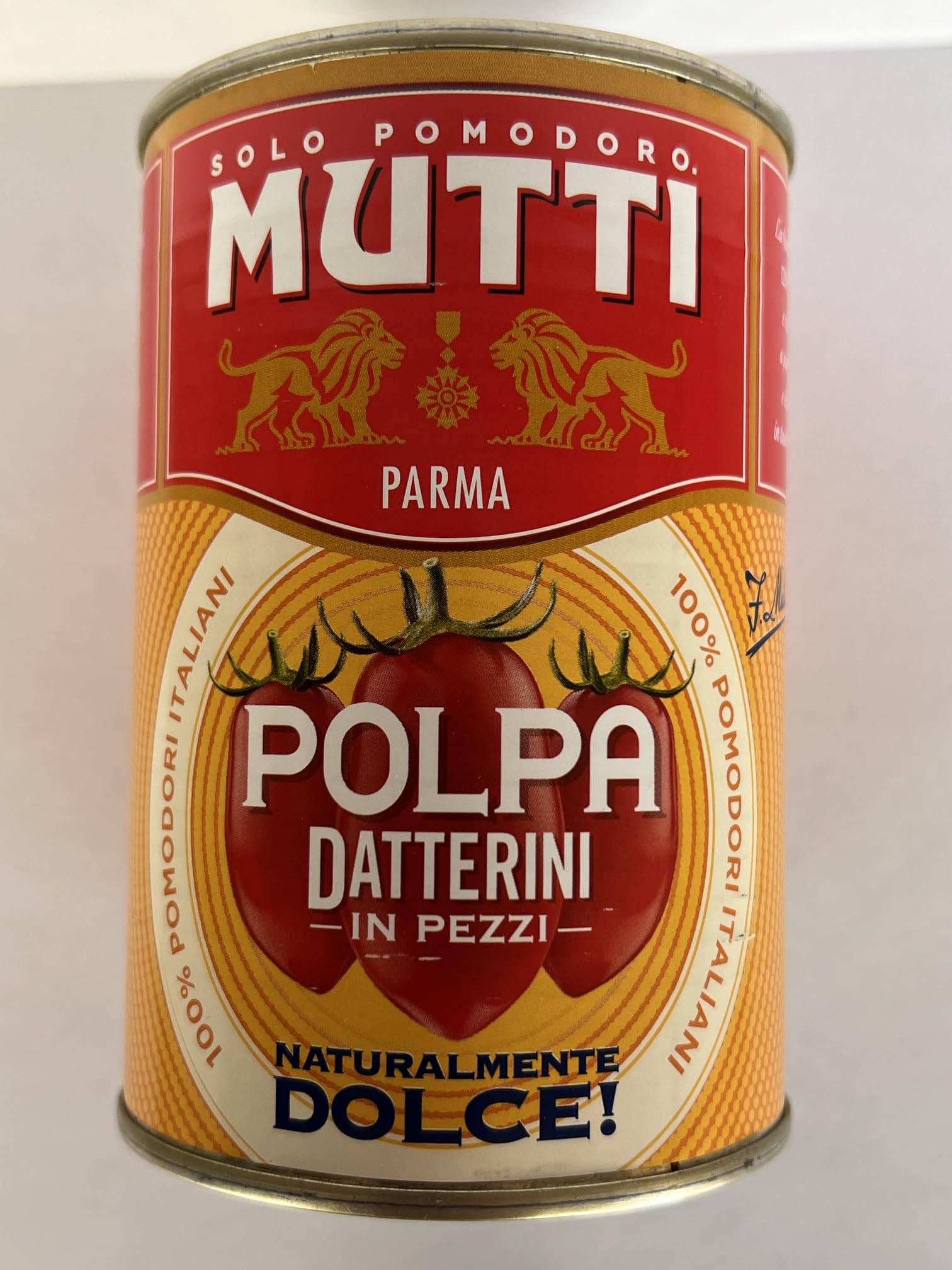 24 x Mutti Polpa Datterini dolce á 400g Dose