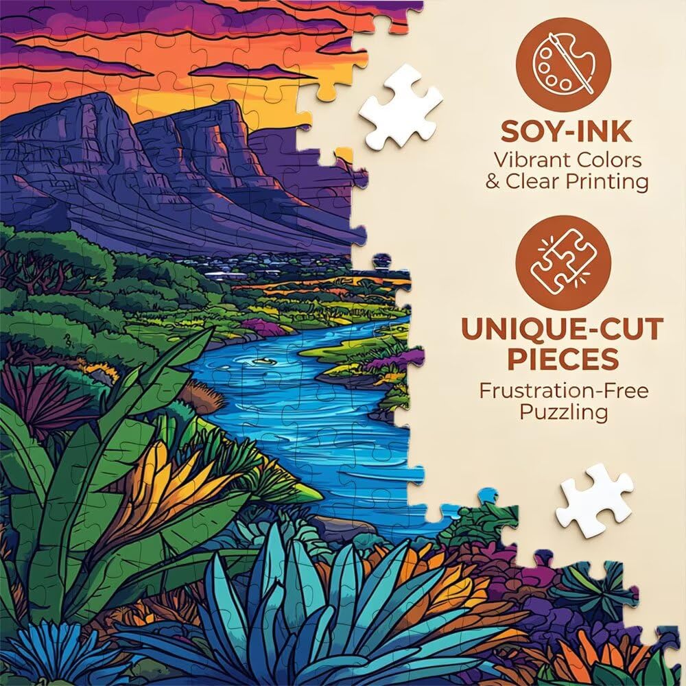 Puzzle 4000 Pezzi, Il Sole Del Deserto 3D Puzzle per Adulti Impegnativo, Educa Puzzles Artistico, Divertente E Stimolante Puzzles Decorativo per La Famiglia, Regalo e Decorazione Pareti DX0YL6-811