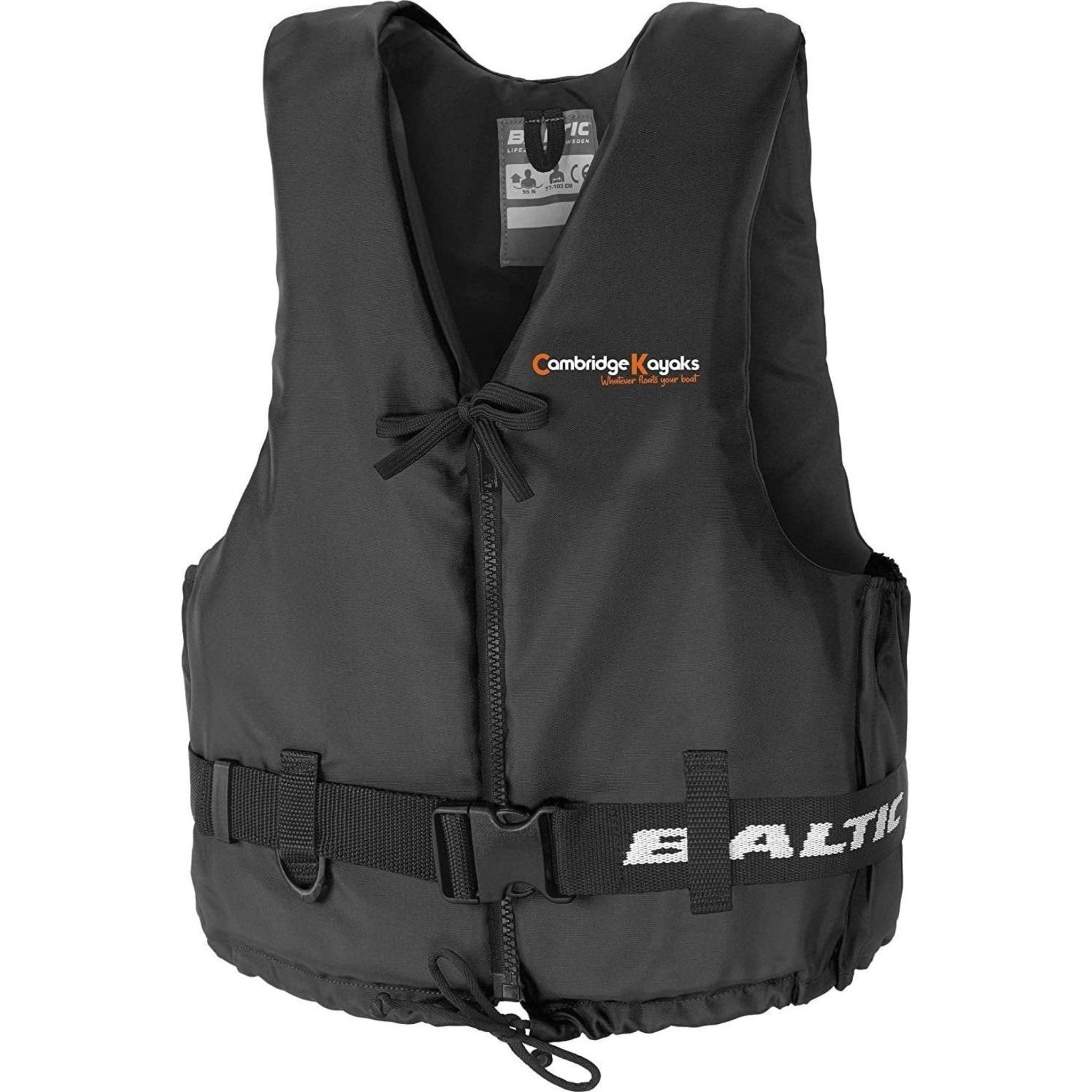 Cambridge Kayaks Baltic buoyancy Aid Vest (Black, Medium)