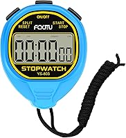 Vista 11 de FCXJTU Digital Simple Stopwatch Timer, No Bells, No Alarm, Simple Basic Operation, Silent, Clear Display, ON/Off, Large Display for Swimming Running