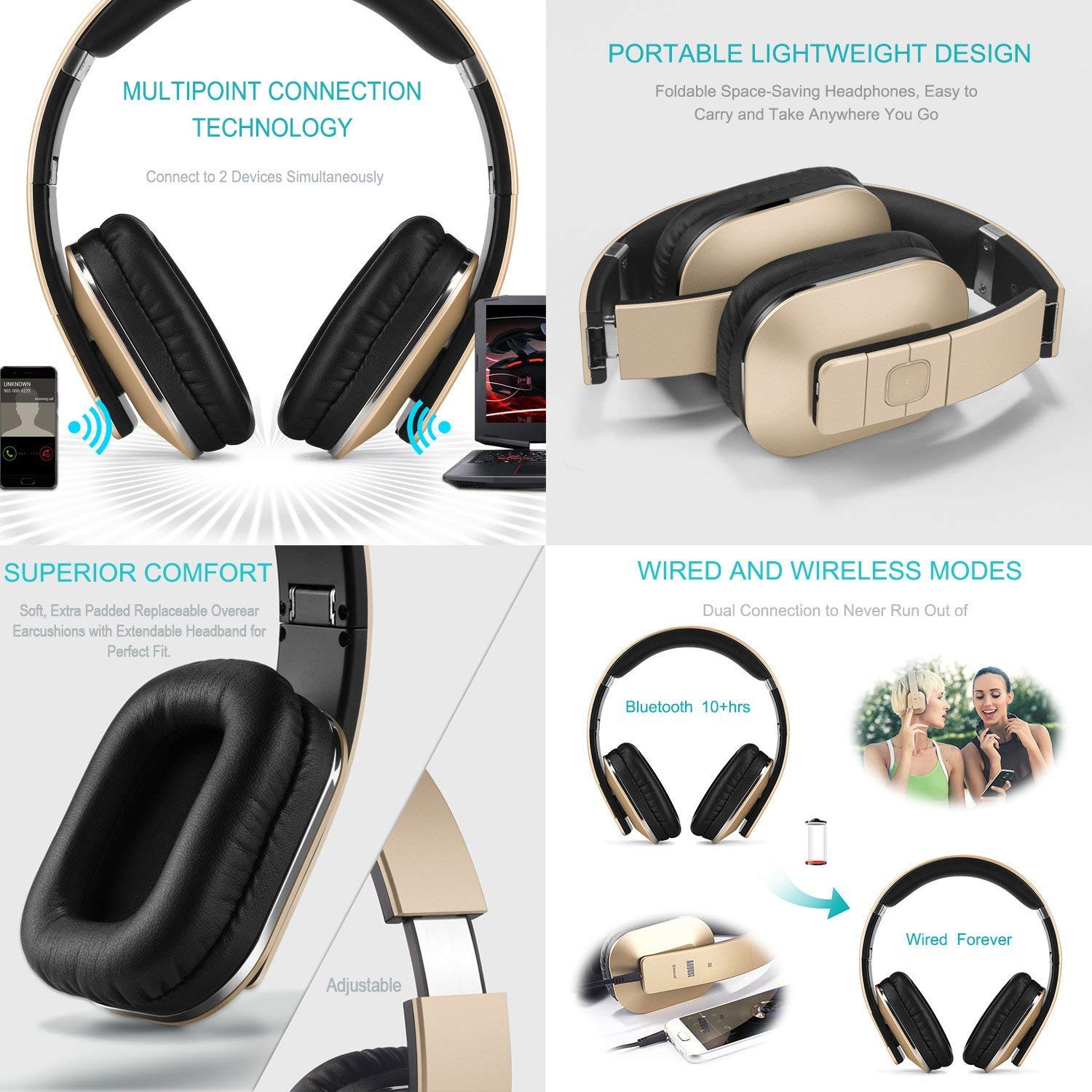 Ep650 Bluetooth Headphones August Ep650 Review August EP650