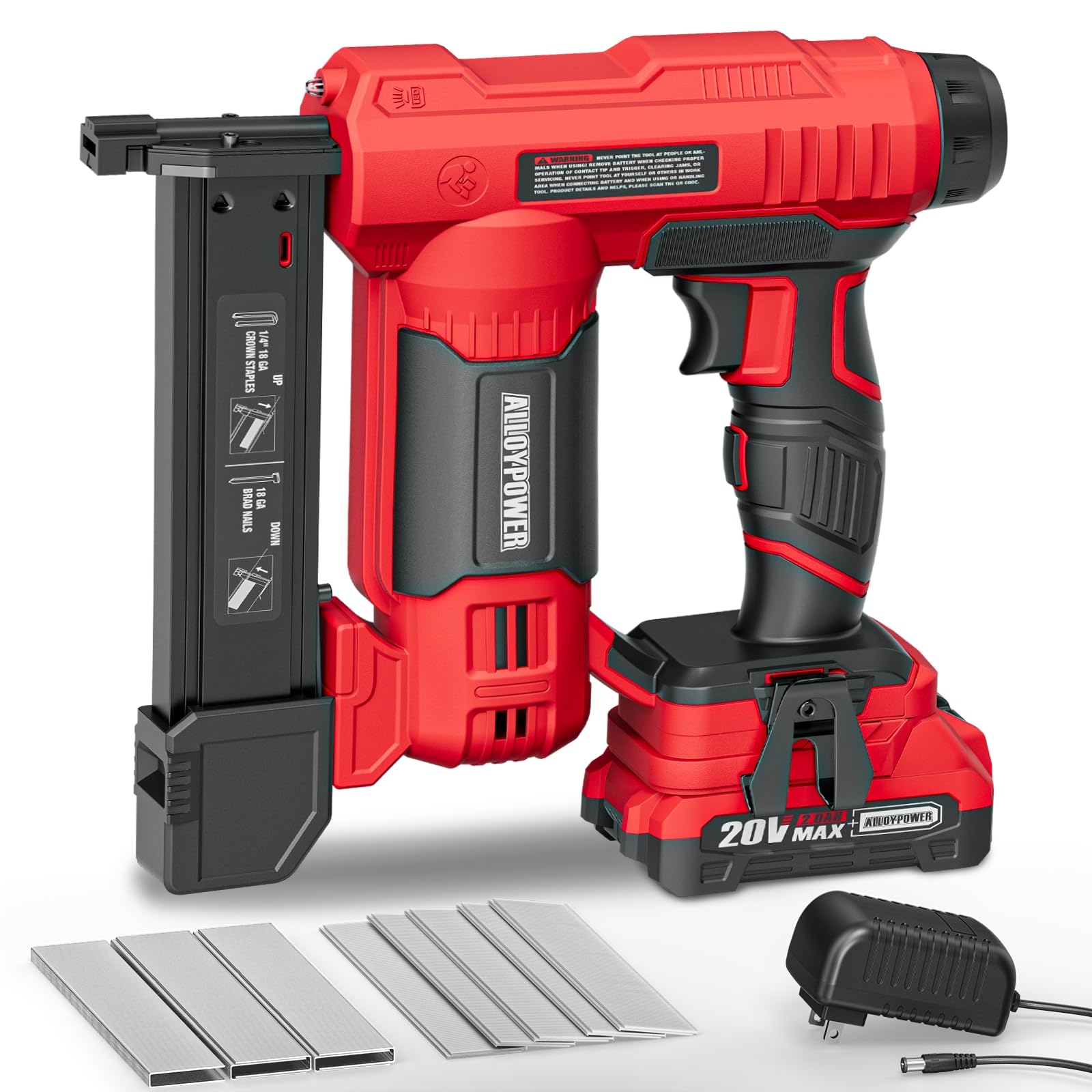 ALLOYPOWER 18 Gauge Nail Gun Battery Powered