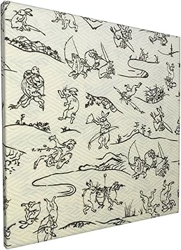 Amazon アートパネル 鳥獣戯画 アートフレーム アートポスター インテリア キャンバス絵画 装飾画 おしゃれ 壁ポスター モダン絵画 油絵 ウォールアート 壁掛け 子供部屋 玄関 部屋飾り 壁飾り プレゼント 木枠付きの完成品 30x30cm ウォールステッカー オンライン通販