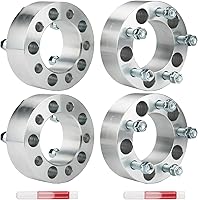 Vista 141 de KAX Espaciadores de rueda 4x4, adaptadores de espaciadores de rueda de 1" con pernos de 1/2" x20, diámetro del cubo de 59 mm, 2 piezas para Xpress