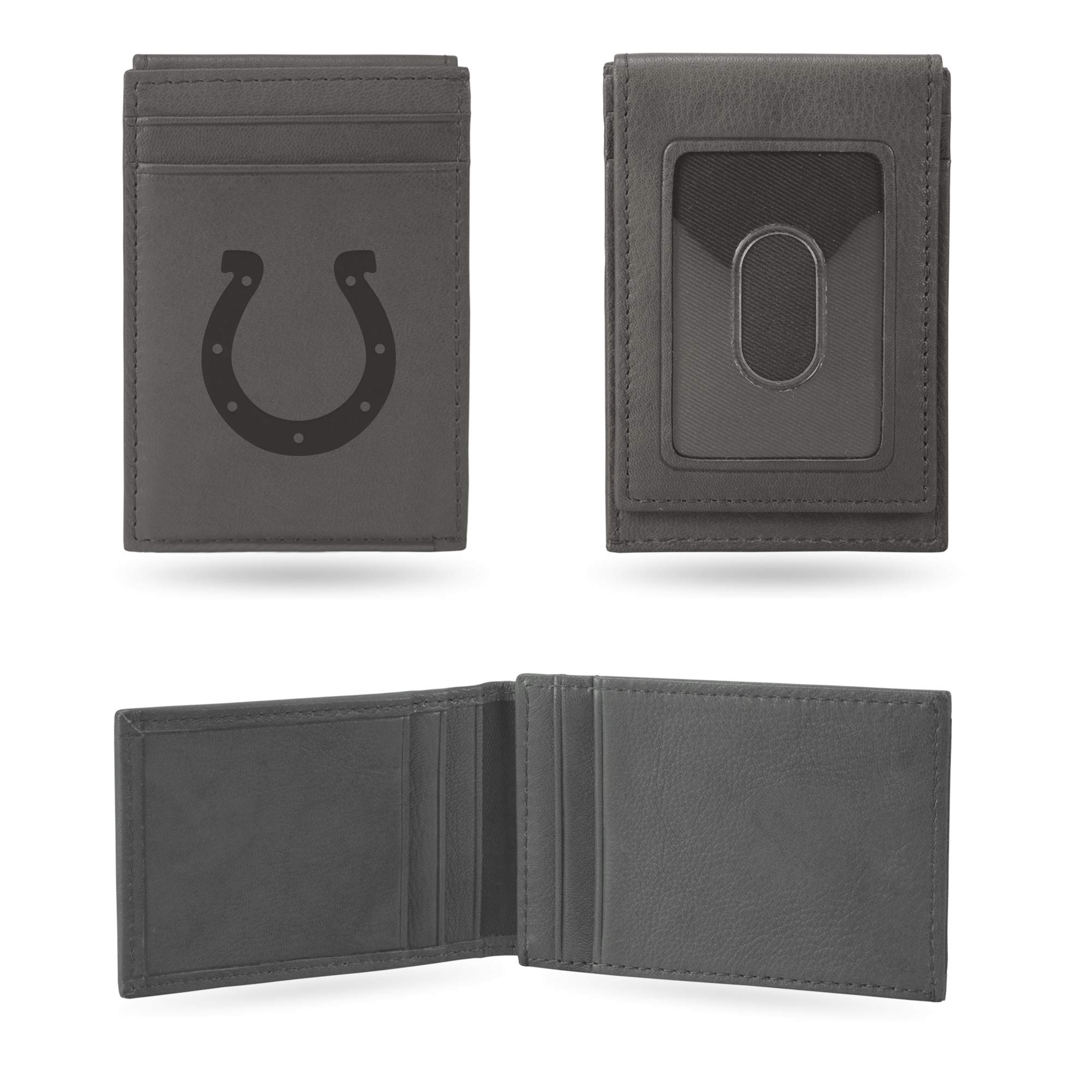 Rico Industries Soft, Team Color, One Size, Lefpw Laser Engraved Front Pocket Wallet