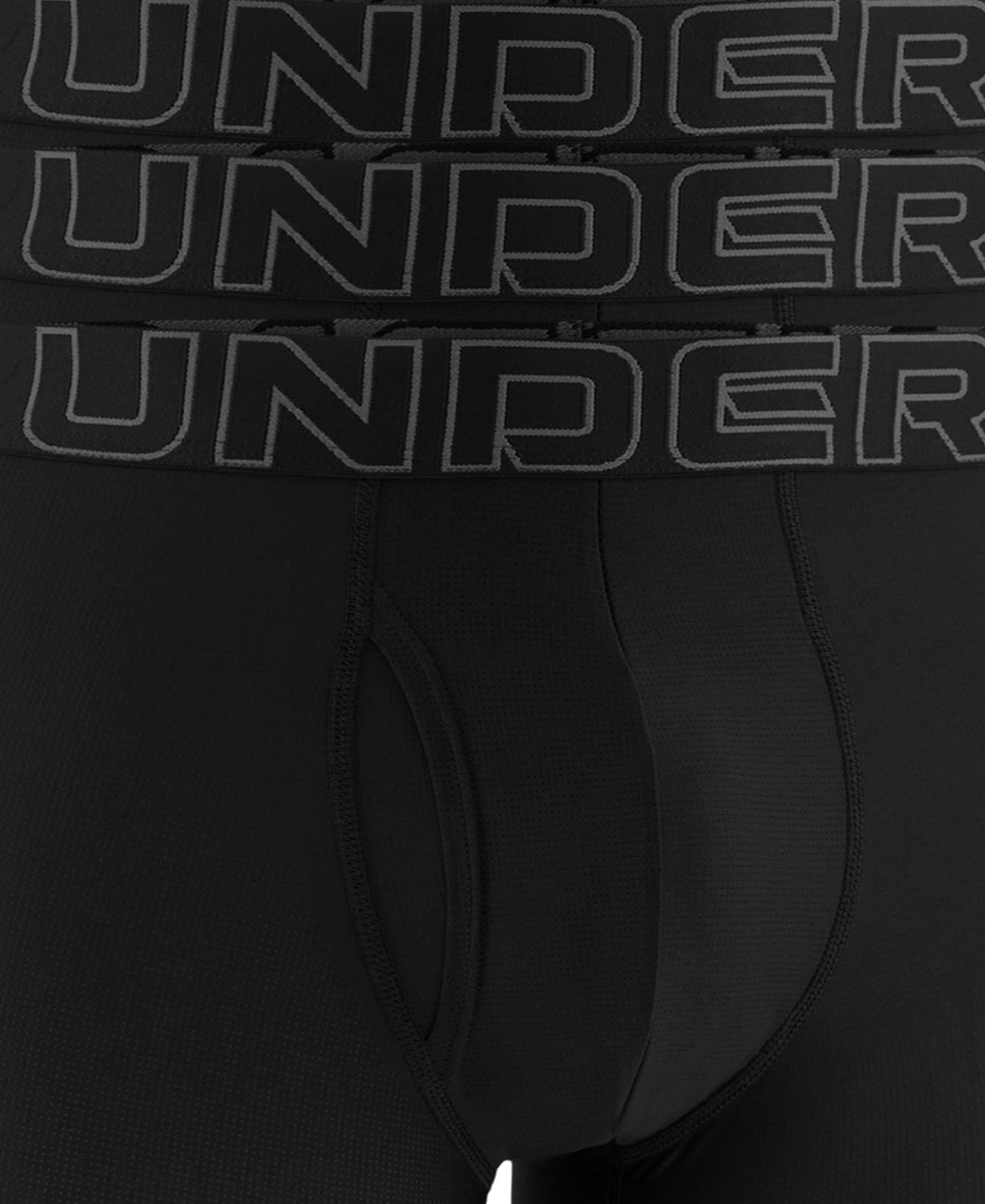 Under Armour Tech Mesh Boxerjock de 6 Pulgadas, Paquete de 2 Ropa Interior Hombre (Pack de 2)