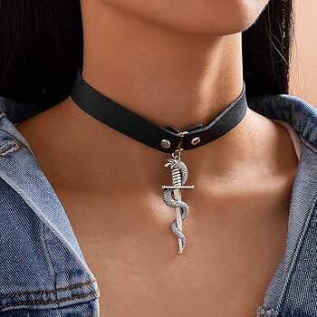 14th addiction アンティークチョーカー　snake 14th addiction/Snake ring pendant