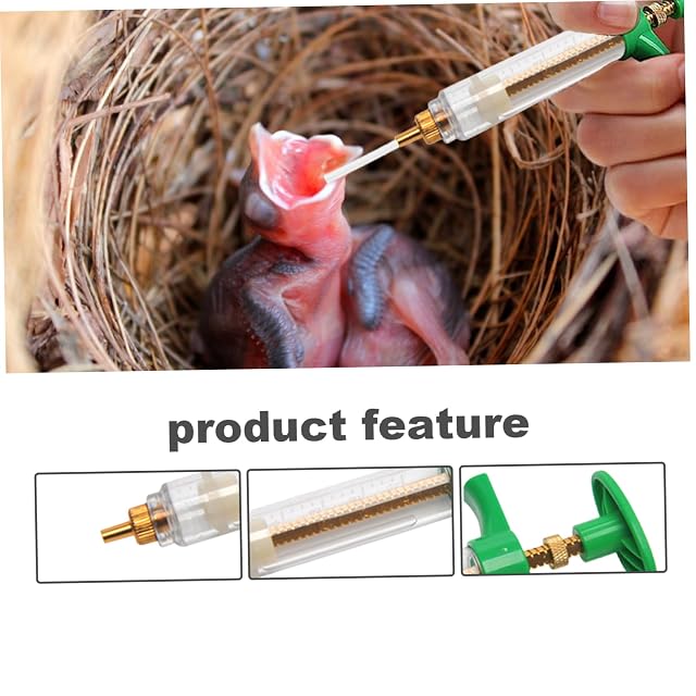 Foto 5 de 7 de Kit de alimentación Manual para crías de pájaros 6 Piezas/Juego jeringa de alimentación de 20 ml con Manguera…