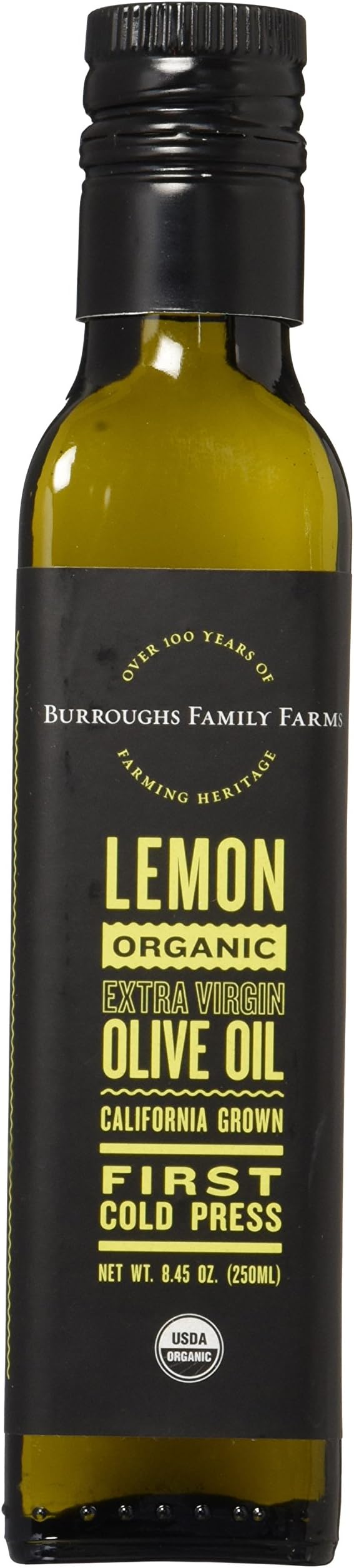 Extra Virgin Cold Pressed Organic Olive Oil- Lemon