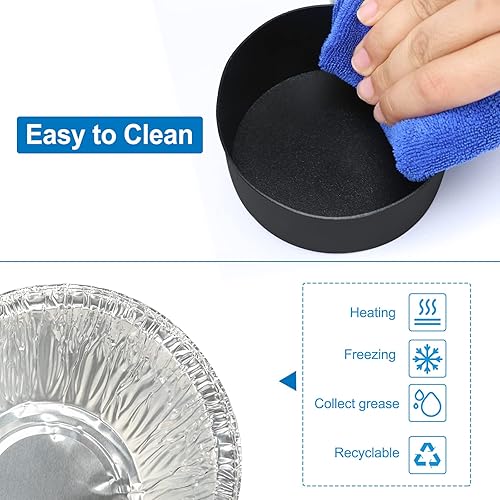 Miniatura 9 de Uniflasy Placa de calor de quemador Rejillas de rejilla de cocción Taza de grasa se adapta a CharBroil Performance Tru Infrared 3 Burner 463370719