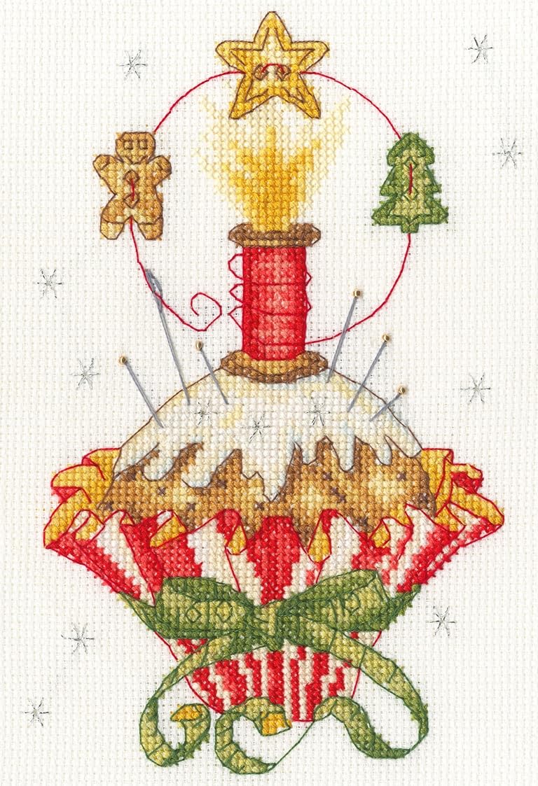 Christmas Trimmings (Christmas ) Cross Stitch Kit by Bothy Threads
