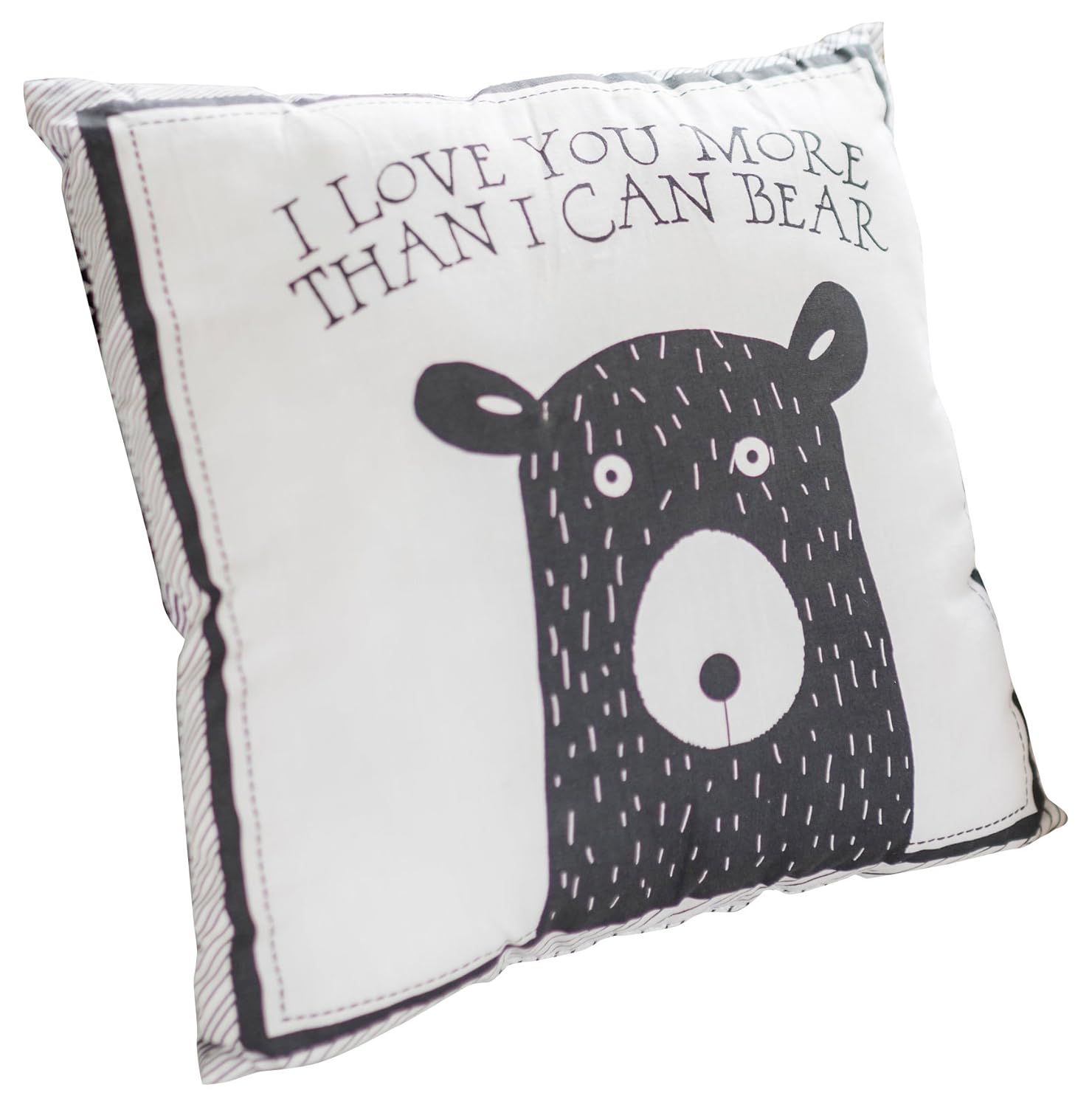 My Baby Sam Little Black Bear Throw Pillow 14x14 Home