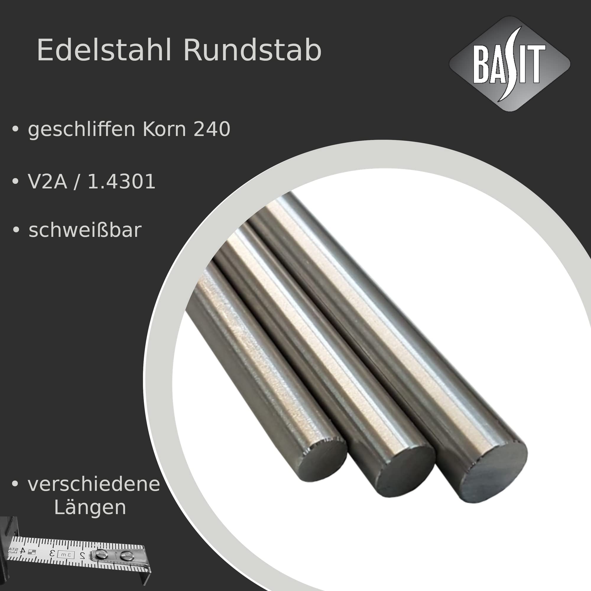 Rohr Rundrohr Edelstahlrohr V2A VA Außen- 8~325mm Edelstahl Rohre Länge 100mm Rohr Rundrohr Edelstahlrohr V2A VA Außen- 8~325mm Edelstahl Rohre Länge 100mm