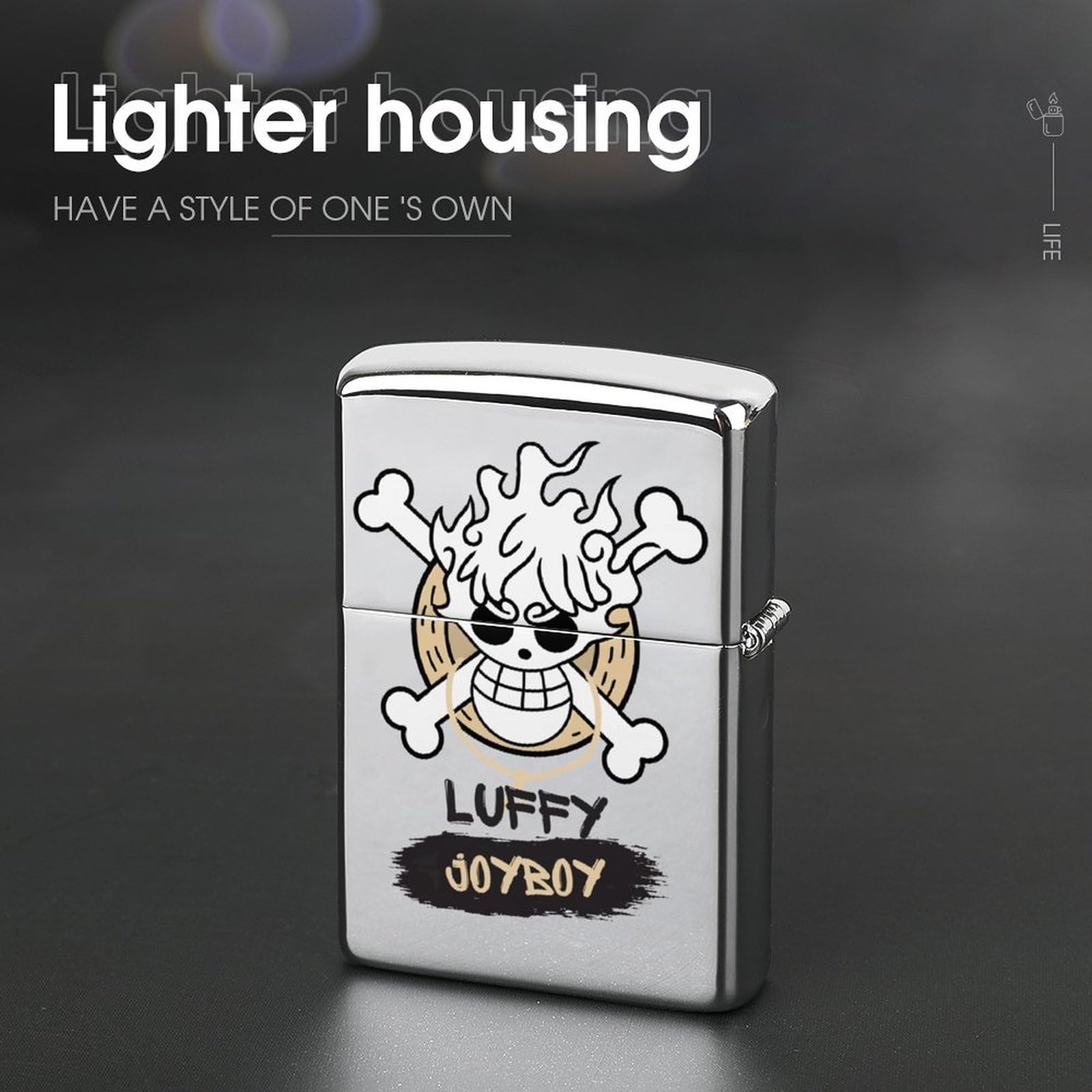 Amazon.co.jp: ライターケース ワンピース ONE PIECE ルフィ ギア5