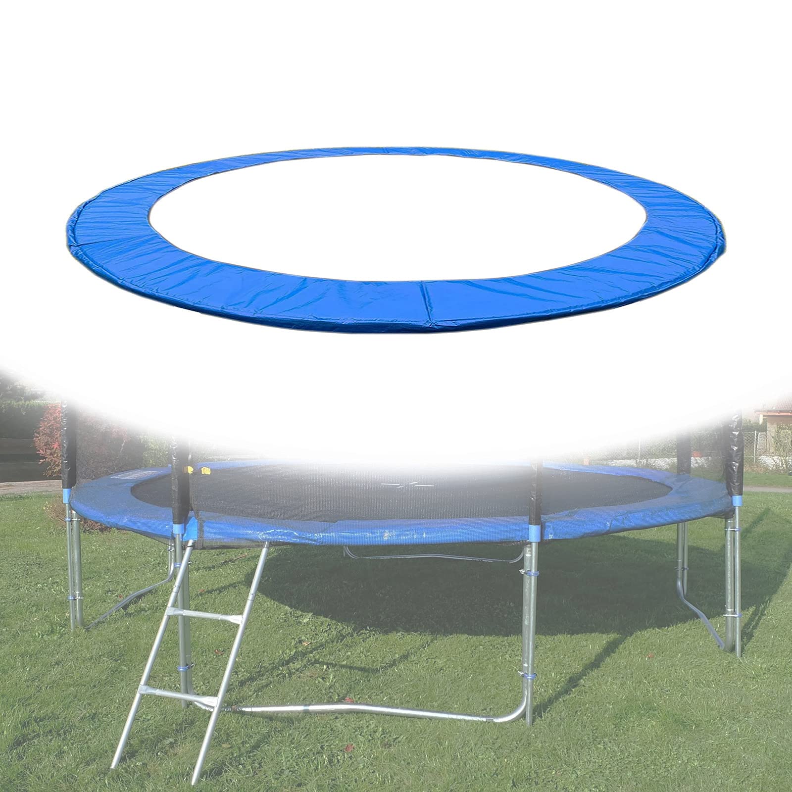 Amazon | トランポリン交換用安全パッドフレームスプリングラウンド
