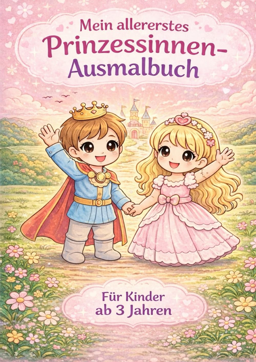 Mein allererstes Prinzessinnen- Ausmalbuch (Ausmalbücher Kinder)