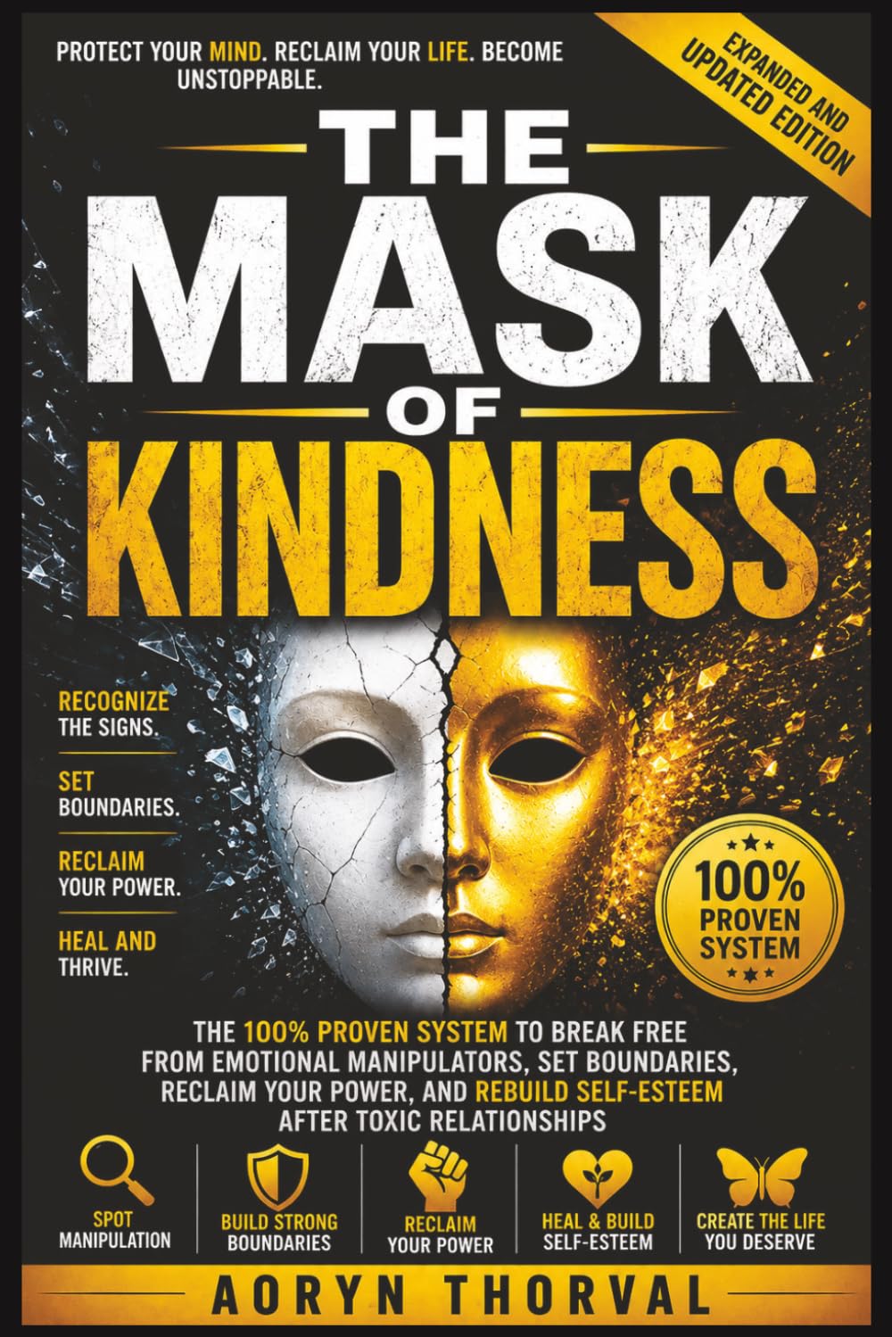 The Mask of Kindness: The 100% Proven System to Break Free from Emotional Manipulators, Set Boundaries, Reclaim Your Power, Rebuilding Self-Esteem ... (The Calm No Method Series By Aoryn Thorval)