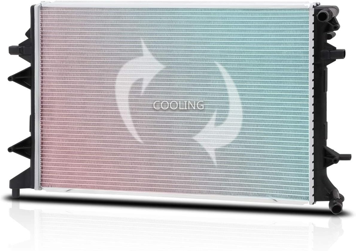 DPI-13273 Full Aluminum Core Radiator Compatible with Jetta/Passat AT 13-16