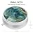 3 Pack Pill Box, Small Pill Case for Purse & Pocket, Cute Travel Medicine Organizer, Portable Medicine Container Holder to Hold Vitamins, Medication, Fish Oil & Supplement, Ink Texture