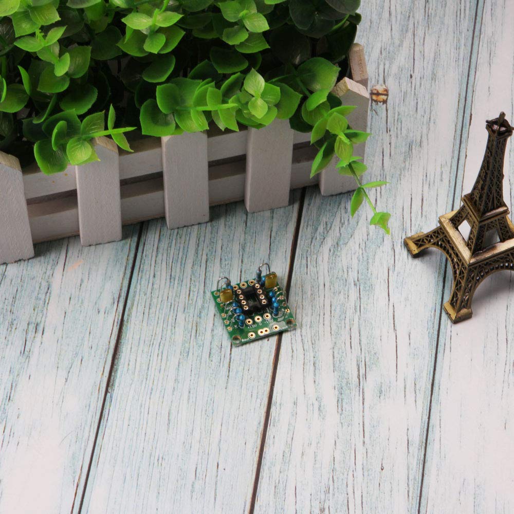 Ximimark 2Pcs Dual OP Amp Preamp DC Amplification Board PCB for NE5532 OPA2134 OPA2604 AD826