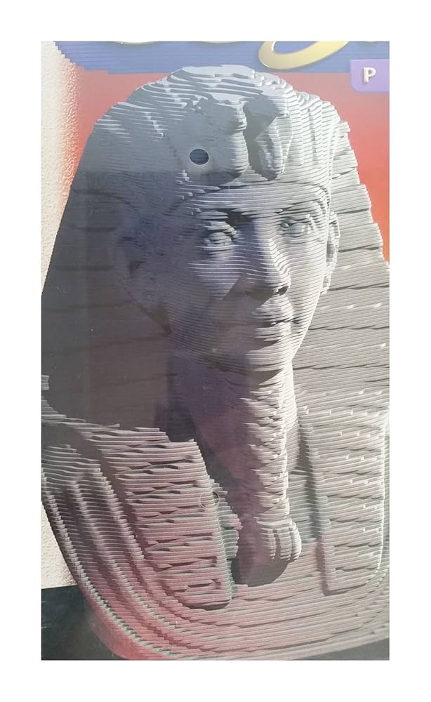 Amazon.com: Milton Bradley 3D Sculpture Puzzle King Tut