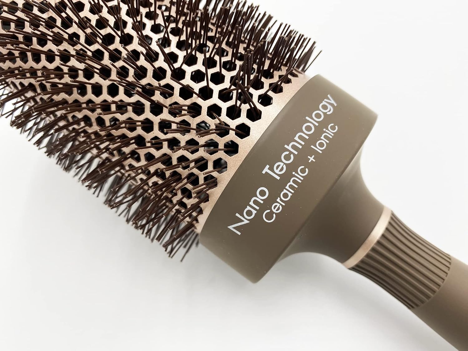 Kobe Professional Heat-Retaining Ceramic & Ionic Round Hair Brush for Blow Drying -With Nanotechnology-Barrel Brush Set of 6 Blow Dry Hair Brush,Curling Brush - Image 3