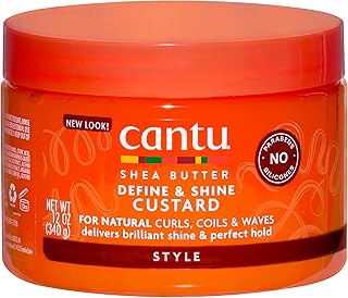 CANTU SHEA BUTTER FOR NATURAL HAIR DEFINE & SHINE CUSTARD 340gm