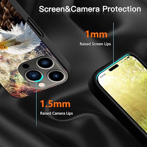 Miniatura 3 de Funda para teléfono compatible con iPhone 14 Pro Max, diseño de galletas navideñas y bastones de caramelo para niñas y mujeres, funda protectora de