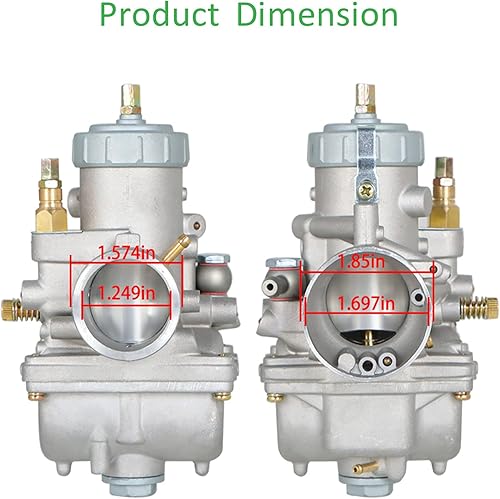 Miniatura 2 de marddpair Repuesto de carburador de 2 tiempos para Polaris Trail Blazer 250 1990-2006 Reemplazo para Polaris Xplorer 250 2000-2002 3130424