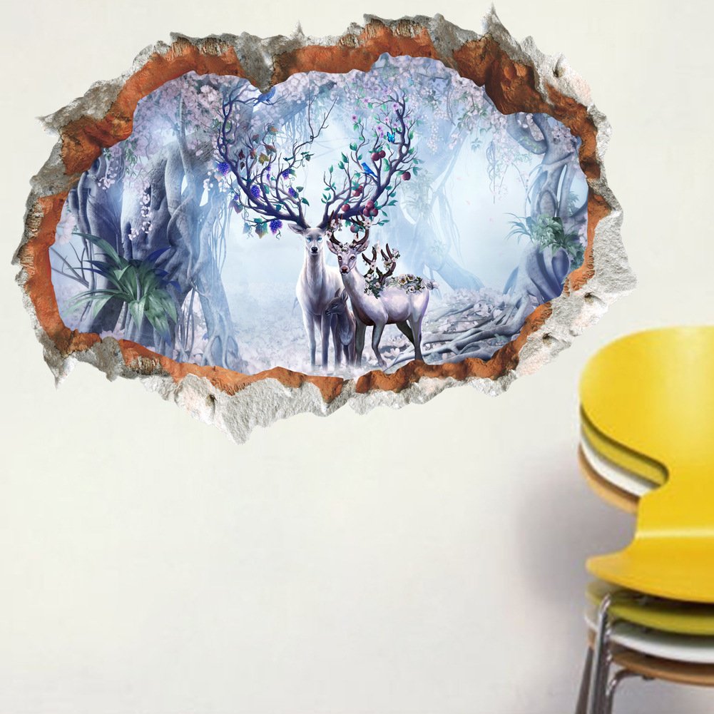 Stickers muraux cerisier pour un salon chaleureux et un fond de canapé zen