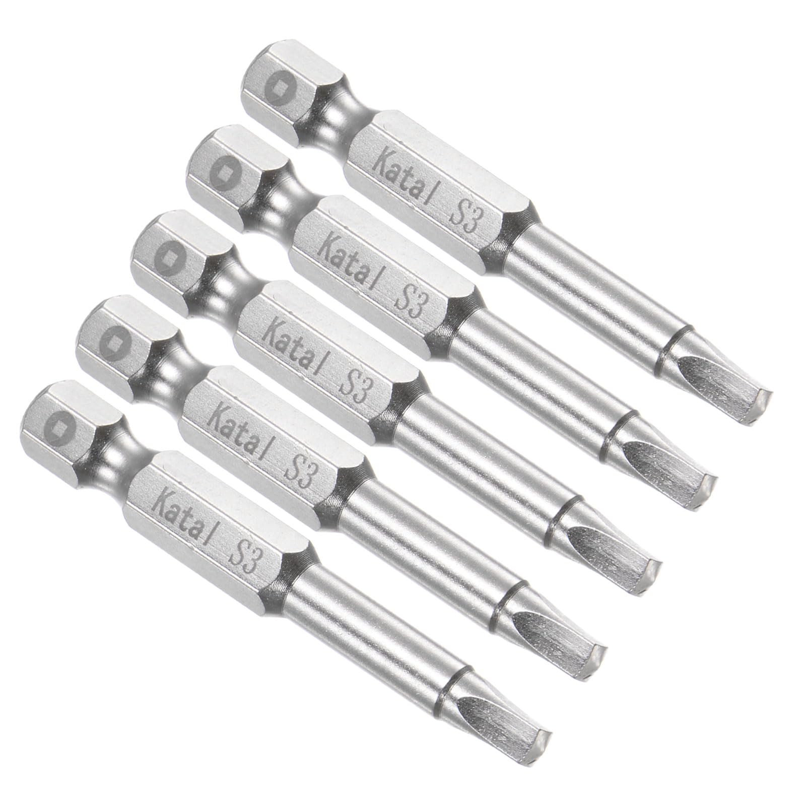 Brocas cuadradas magnéticas S3 para evitar caídas de tornillos con puntas de destornillador S2
