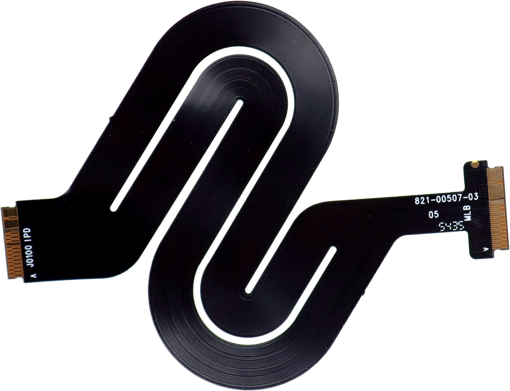 Deal4GO Replacement Touchpad Cable for MacBook A1534 12" Retina 2015-2017 (A1534 Early 2015, Early 2016, Mid 2017) 6.5cm Black Ribbon Cable